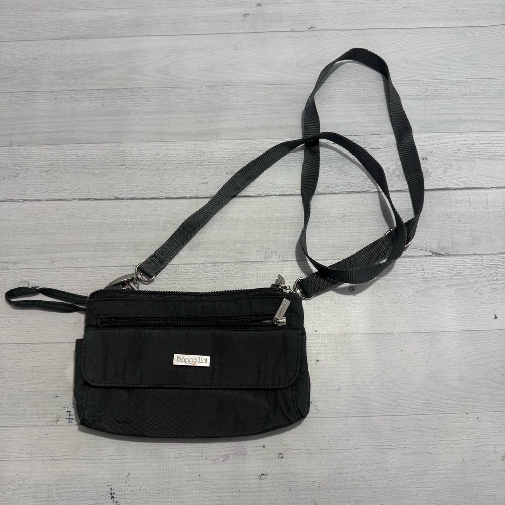Baggallini Women's Crossbody Mini Bag dark grey